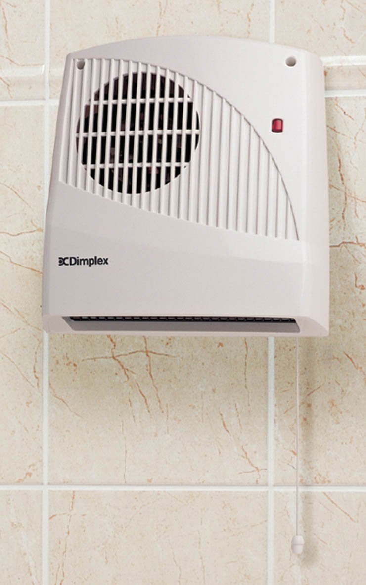 DIMPLEX FX20VE DOWNFLOW FAN HEATER WITH RUNBACK TIMER