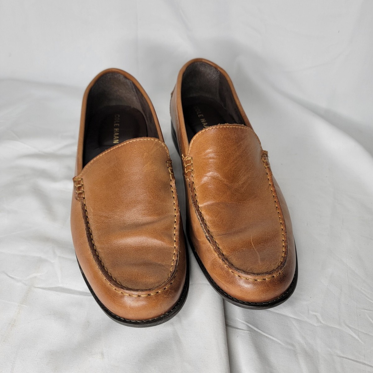 Cole Haan Slip On Loafers - 9M Amazon.com | Cole Haan mens Tucker Venetian Loafer, Tan, 7  main image 4