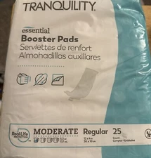 Tranquility Booster Pad 12 X 14 Inch Flow-Through Pad 25 Ct