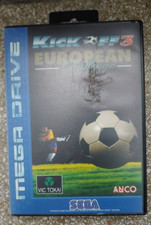 Thumbnail of ebay&reg; auction 266275092545 | Kick Off 3 European Challenge Sega Mega Drive (Modul, Manual, Box) working cond