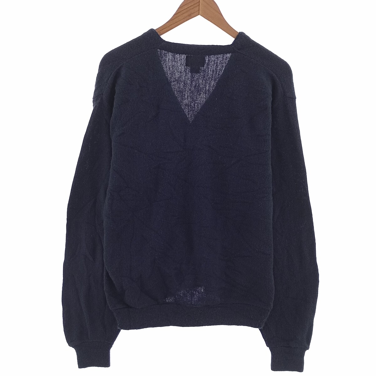 トップス 90s us made IZOD 6botann acryl cardigan USA Made 90s IZOD Vintage Acrylic Cardigan with Embroidered