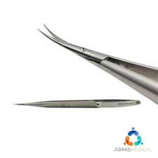 ASSI S&T SDC-18 R-8 Dissecting Scissors, Curved 7-1/16"