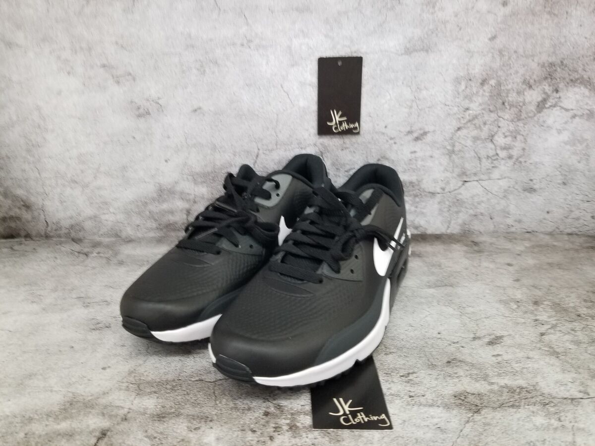 CU9978-002 Nike Air Max 90 G Golf Shoes Black White CU9978-002 Nike Air Max 90 G Golf Shoes Black White