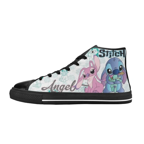 Ohana Stitch Angel High Top Sneakers