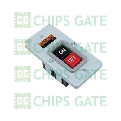 1PCS CBSS-330 ON/OFF 3P Plastic Self-Locking Power Push Button Switch 380VAC 3 #