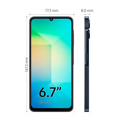 Samsung Galaxy A06 グローバル版 4+128GB ブラック 楽天市場】SAMSUNG Galaxy A06 ＜グローバル版＞ 5000mAh