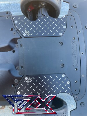 FRONT AIR DAM DIFFUSER BLOCK OFF PLATES ARRMA FELONY INFRACTION LIMITLESS DP BL