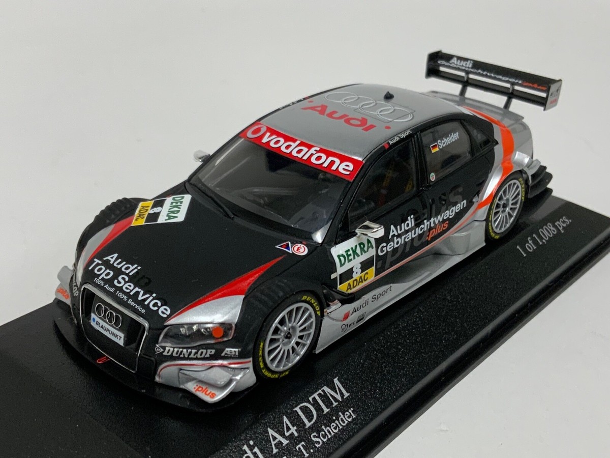1/43 Minichamps Audi A4 2007 DTM Team Abt T.Scheider car#8