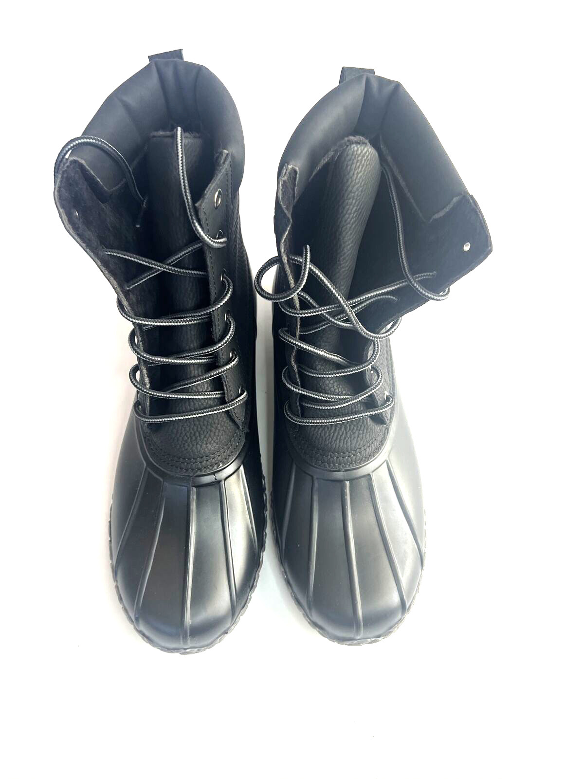 Weatherproof Vintage Adam II Black Duck Boots Men Siz… Gem