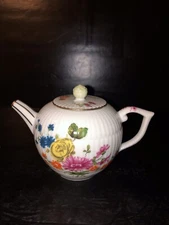 FRANKLIN MINT Victoria &Albert Museum mini Teapot Vintage FÜRSTENBERG 1985 Japan