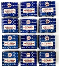 Satya Nag Champa Incense Cones Pick 3 6 9 12 - Free Shipping!!