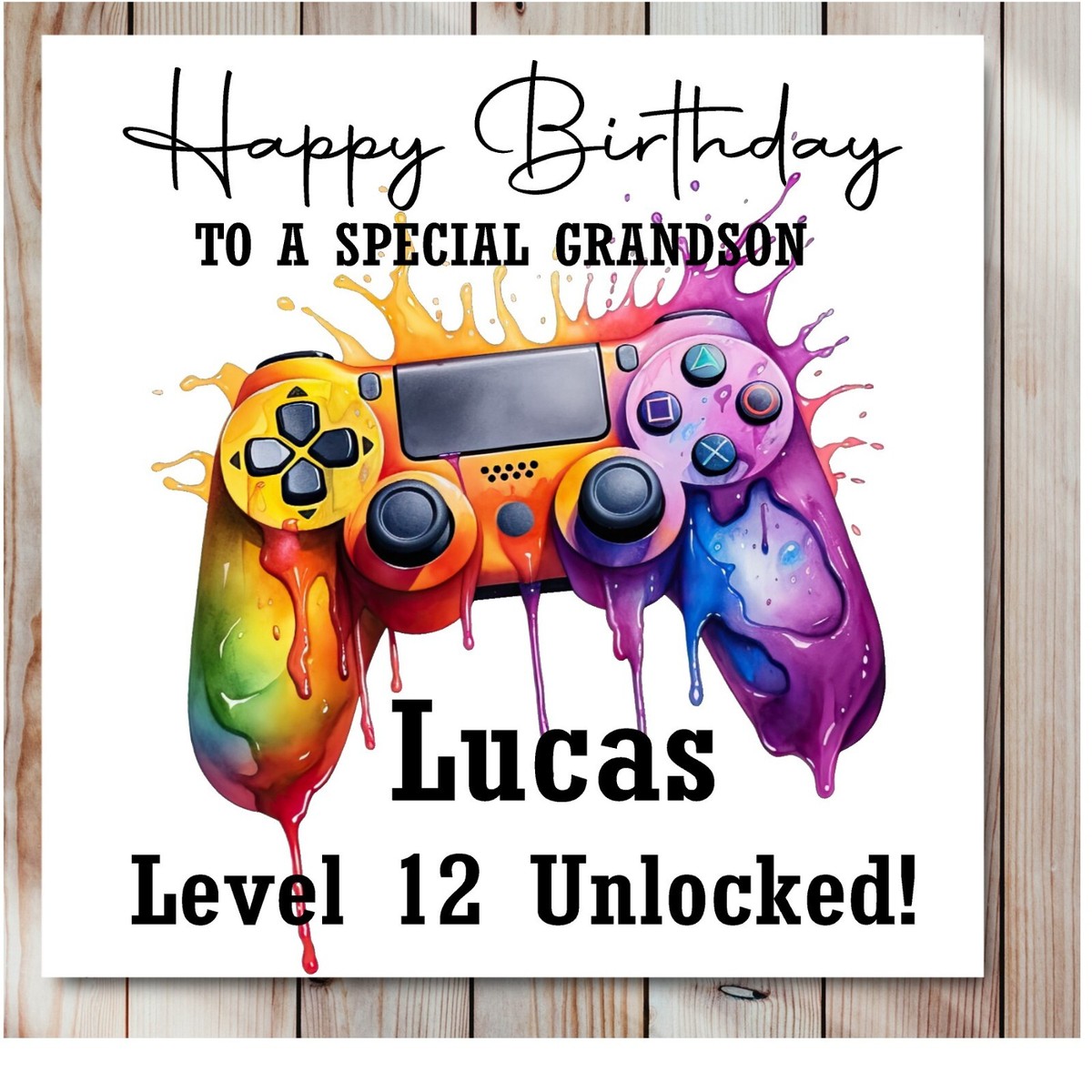 Happy Birthday Wishes Games The Best Gamer Printable Birthday Cards