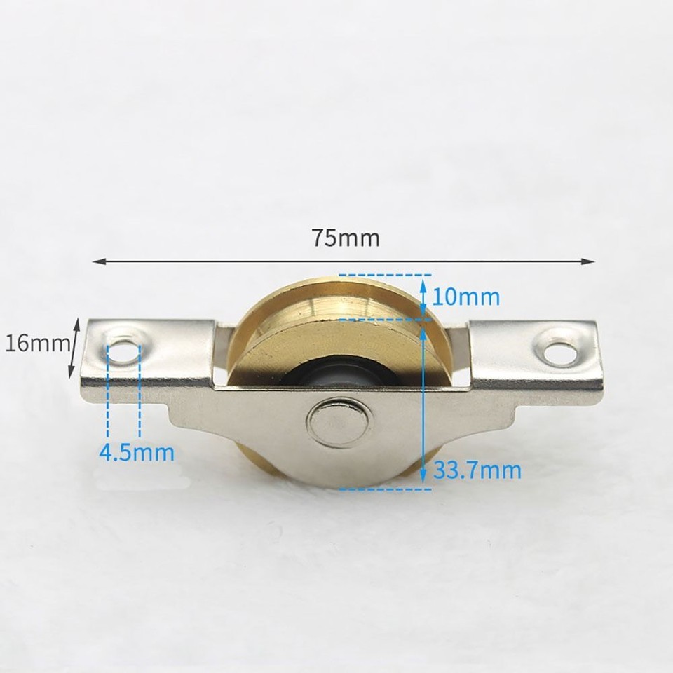 Steel Sliding Door Bottom Pulley Iron Sliding Door Track Wheel Worker