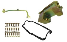 Weiand Drag Race Oil Pan Kit7 Qtgold9 Depthrear Sump79-93 Mustang351w