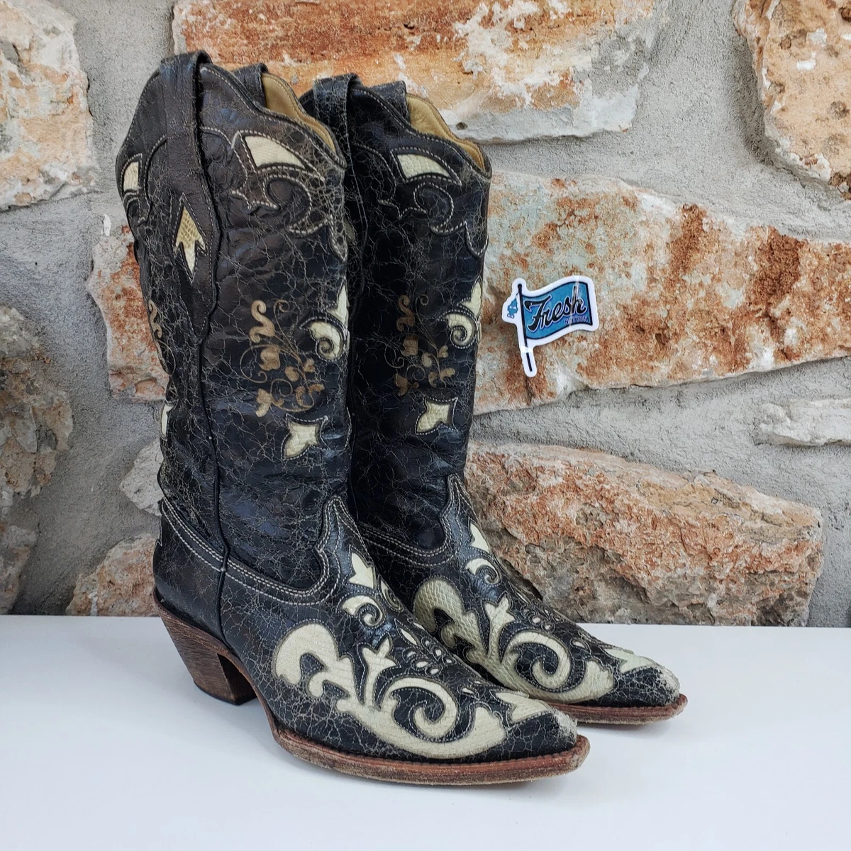 Corral vintage top cowboy boots
