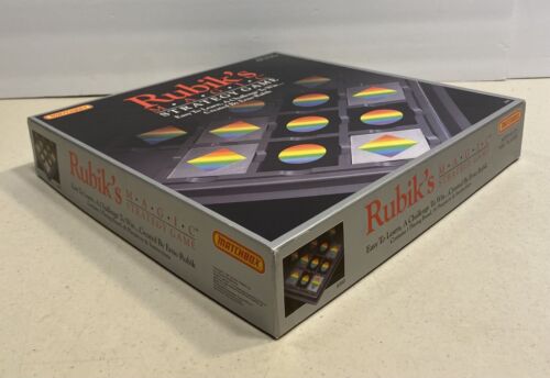 Rubik's Magic Strategy Board Game Complete with Instructions 1987 Matchbox - Picture 6 of 7
