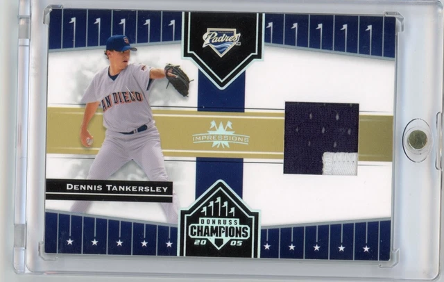 Dennis Tankersley 2005 Donruss Champions Impressions Jersey Patch /65