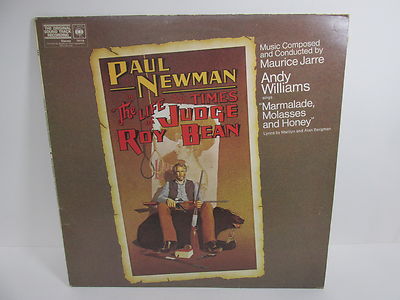 Paul Newman - The Life and Times of Judge Roy Bean 12''LP 1973 soundtrack Rare