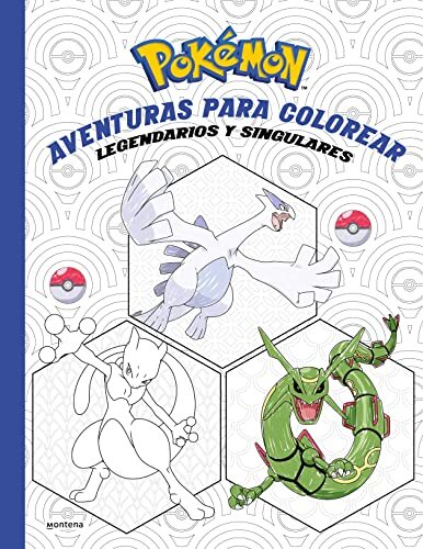 Pokémon. Aventuras para colorear: legendarios y singulares / Pokémon (Tascabile)
