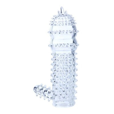 Textured Male Condom   Extra Sensitive Flexible Soft Thorn Enhancement