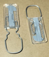 Lot of 10 Clear Electric Meter Box Seal Tags