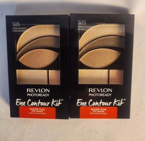 (1) Revlon PhotoReady Eye Contour Kit #505 Impressionist 2 Pack New