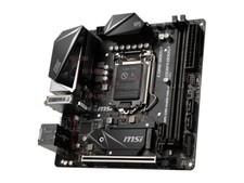 MSI MPG Z390I GAMING EDGE AC LGA 1151 Intel Z390 HDMI Mini ITX Intel Motherboard