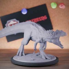Dinosaur Miniature Dungeons and Dragons Mini RPG Tabletop DnD 5e TTRPG