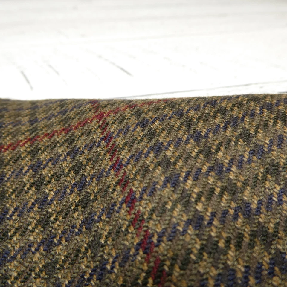 Jean-Paul Germain Wool Sport Coat 42R Brown Blazer Houndstooth Tweed - Image 2 of 4