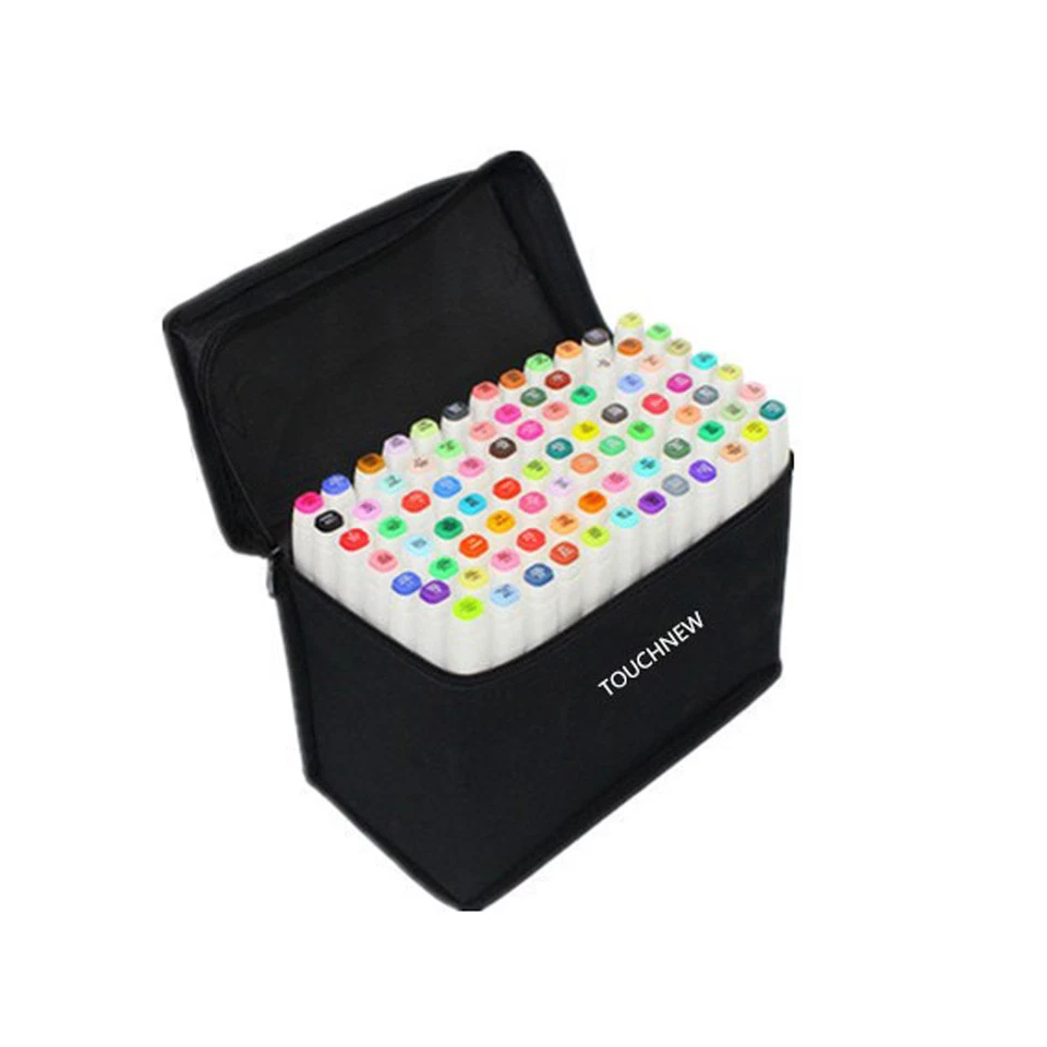 80 Farbe Acrylstifte Marker Set Permanent Pen Für DIY Graffiti Sketch Dual Pen - Bild 4 von 4