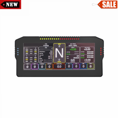 Simplayer 10.3'' 1280x720 RGB Dashboard Full Color Dash Screen for PC Racing Game