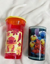 Disney and Trudeau, Lilo Stitch Plastic Youth Child Drinking Cups