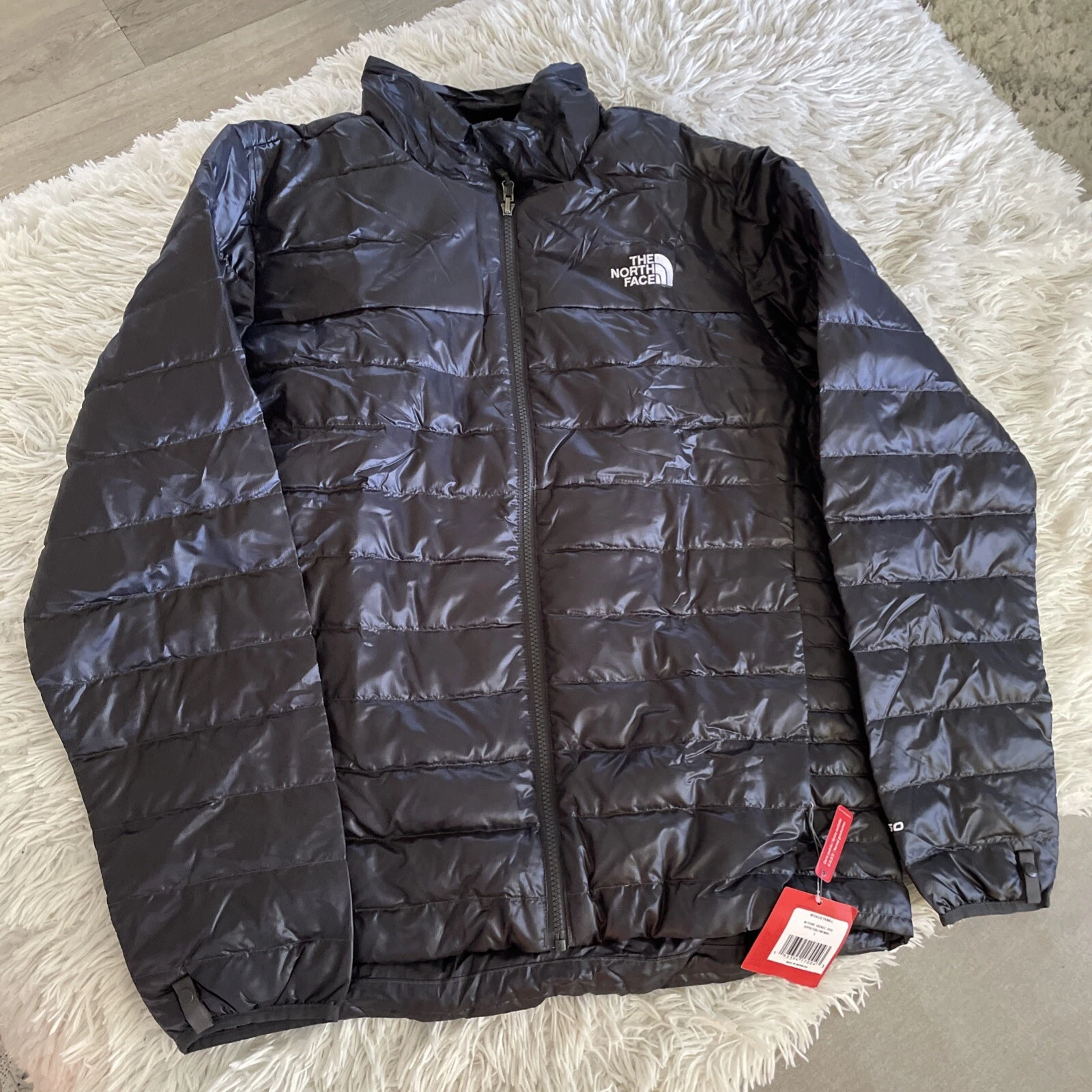 The North Face Flare 1st Insulated 550-Down Men Puffer Jacket Asphalt Gray L