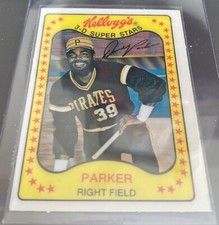 1981 Kellogg's 3-D Dave Parker #13 “MINT” Pittsburgh Pirates HOF “BEAUTY”