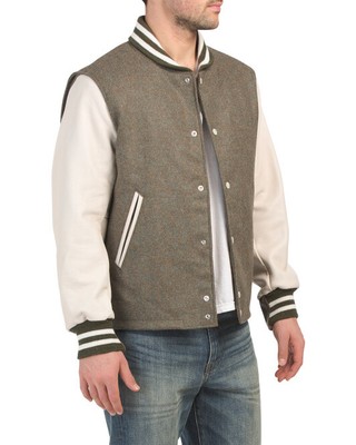 marine corps varsity jacket