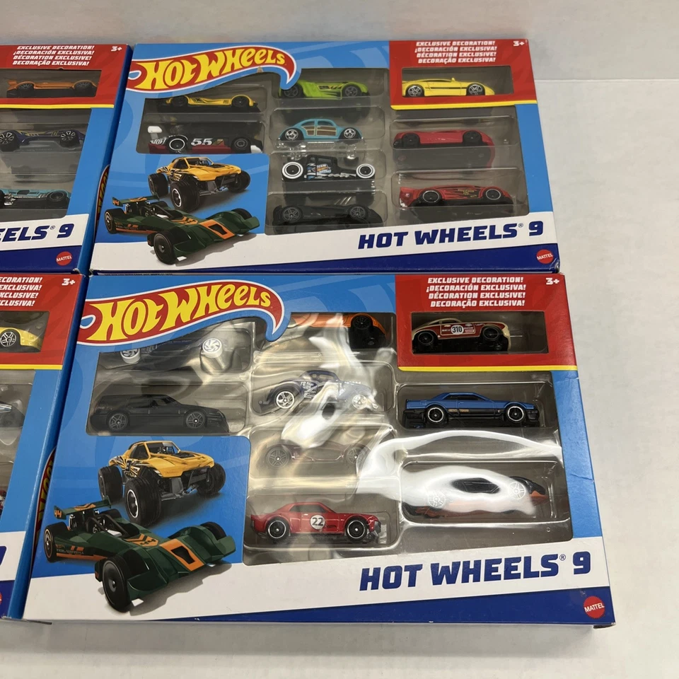 Lote De 4 Nuevos Hot Wheels Deportes 9 Coches Pack Regalo 36 Coches Total. Foto 3 de 4