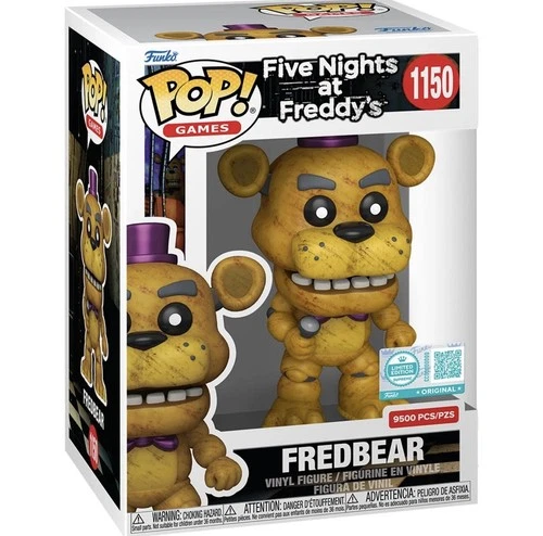 Funko Pop Five Nights at Freddy's Fredbear #1150 EE Exclusive LE 9500 - In Hand