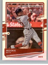2020 Donruss Milestone Stat Line MLBPA Baseball Card Pick From List 151-Variants