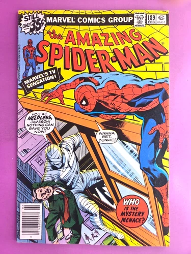THE AMAZING SPIDER-MAN #189   VG(LOWER GRADE)  1979 COMBINE SHIP BX2413