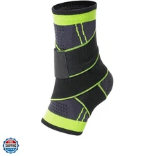 Ankle Brace, Adjustable Compression Ankle Support Men & Women, Strong Ankle B...