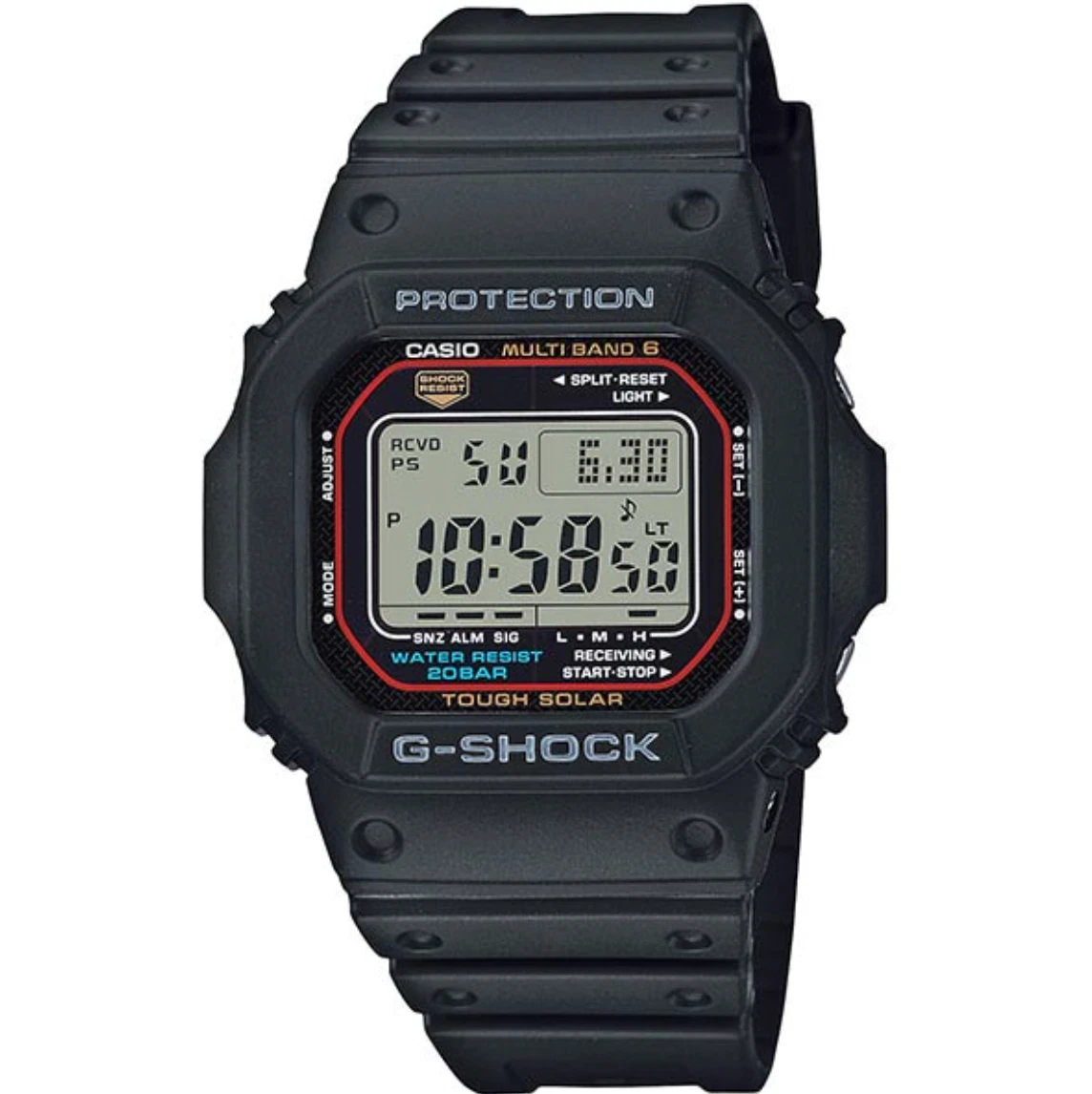時計 T1162 G-SHOCK GW-1200GJ/WV-59J/GL-201 Casio G-SHOCK 20 ATM Square