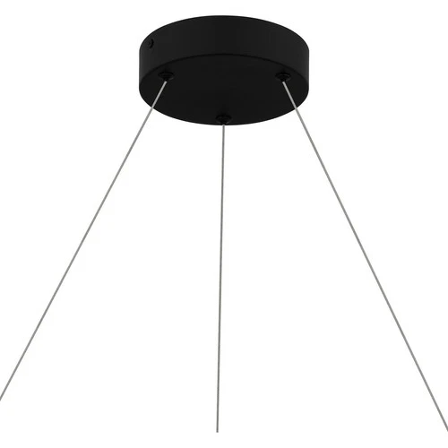 Matte Black LED Pendant from the Alice Collection - Picture 6 of 6