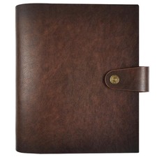 Genuine Leather Photo Album 4x6 for 200 Photos, Scrapbook with Writing Space ...