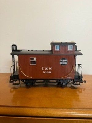 Vintage LGB G Scale 43655 Caboose LEHMANN GROSS BAHN Germany C & S with BOX
