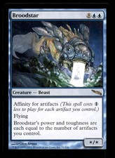 MTG Broodstar LP Light Play Mirrodin [5440]