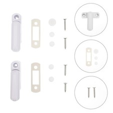 2 Sets Sash Lock Latch Door Locks Sliding Window Locking Security