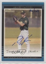 2006 Bowman Originals Buyback 196/263 Rich Harden James (2002 Bowman) Auto 06bg