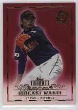 2013 Topps Tribute WBC Red 1/5 Hideaki Wakui #5 b8h