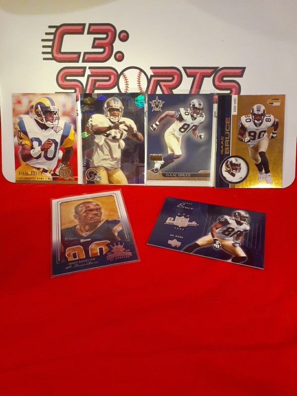 Issac Bruce RC and Numbered Lot!
