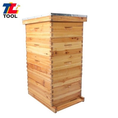 Complete Beehive Box 10 Frame Complete Bee Hive Starter Kit With Frames 4 Layer